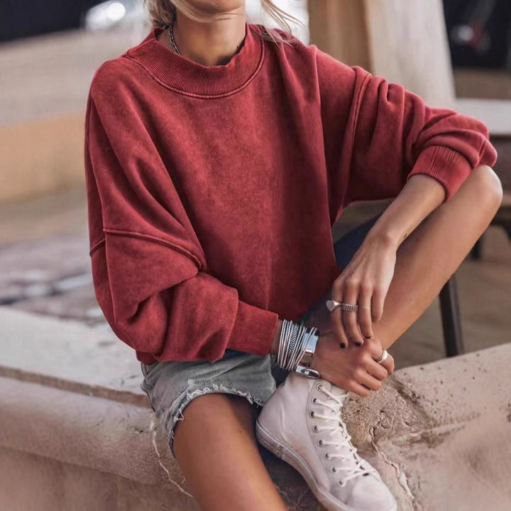 Ladies Casual Oversized Sweatshirt Lune London