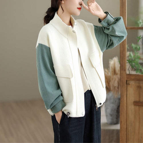 Veste de transition à la mode pour femmes avec capuche et poches pratiques Chic & Stil