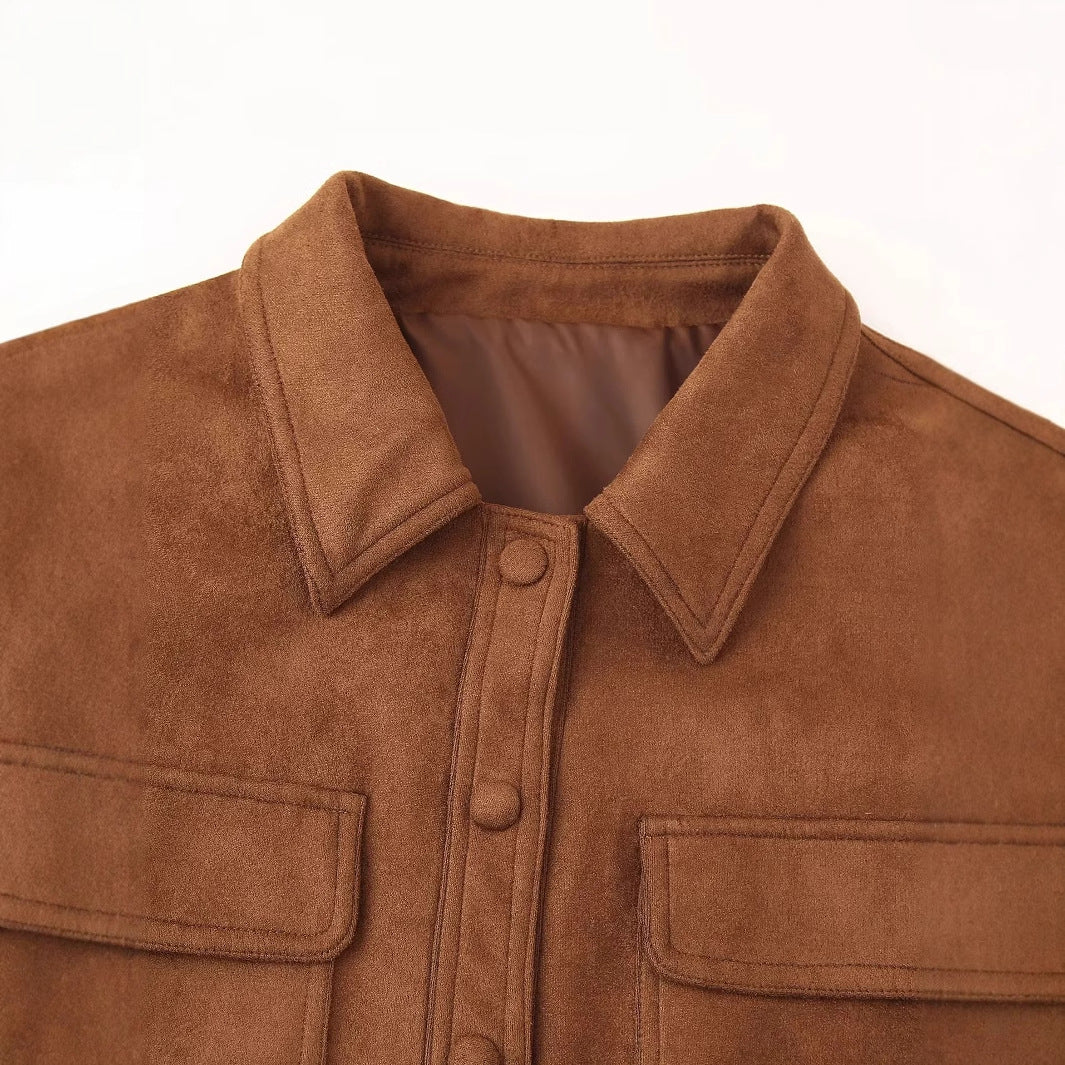 Vintage-style women's jacket with practical pockets Lune London