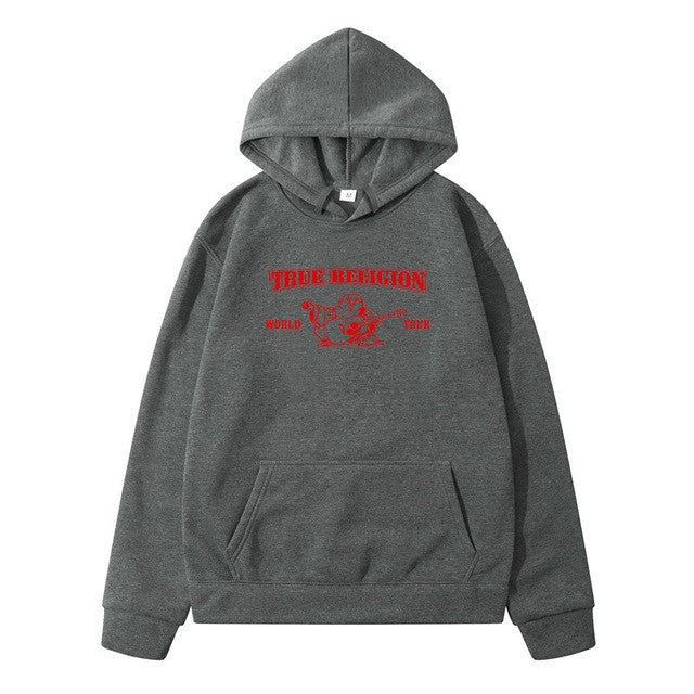 Women's Hooded Sweater with Eye-Catching Logo Design Chic & Stil