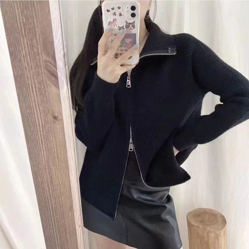 Gilet femme avec fermeture éclair asymétrique Chic & Stil