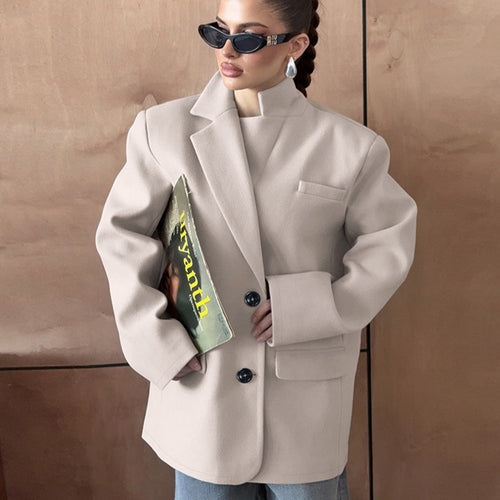 Amarae oversized fashion blazer for women