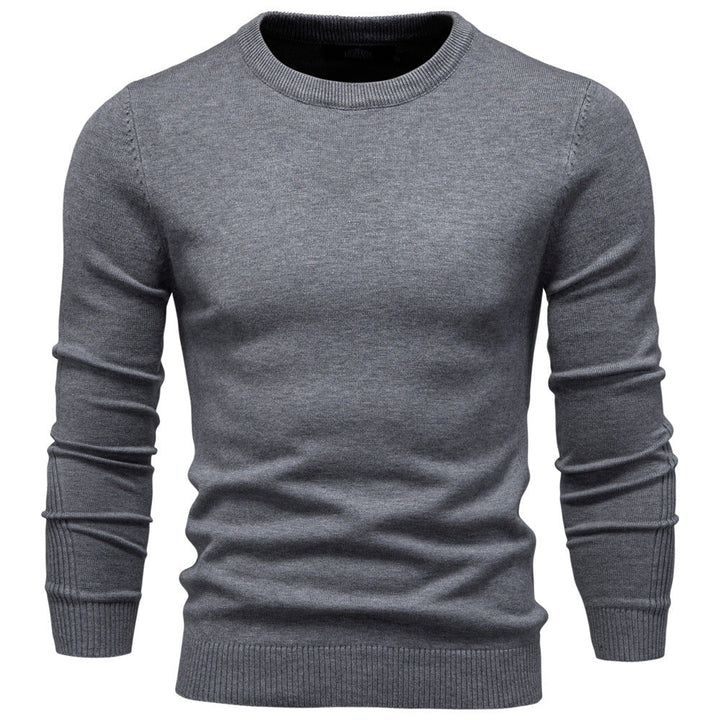 Men's Round Neck Sweater Made Of High-Quality Cotton Lune London