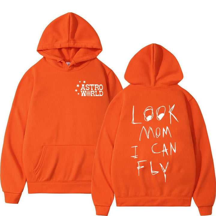 Women's hoodie with creative statement print Chic & Stil
