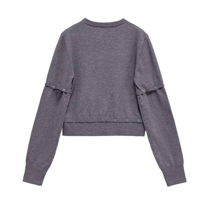 Women’s knit jacket with decorative buttons Lune London