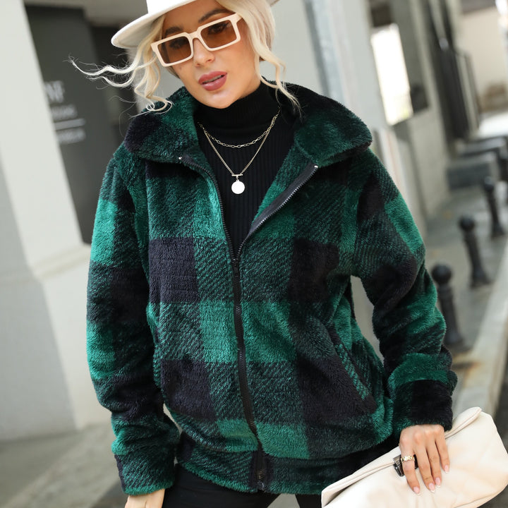 Ladies Soft Flannel Jacket Amarae