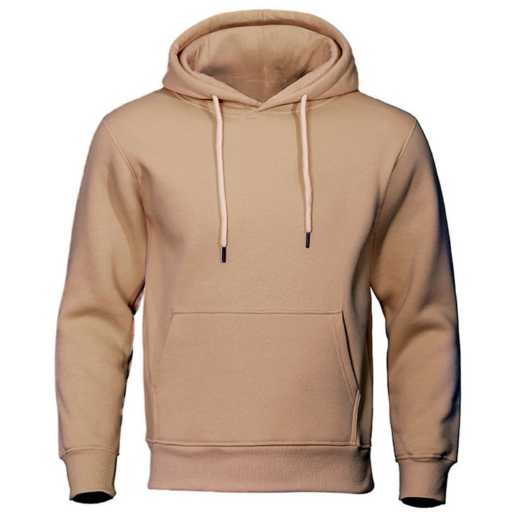 Men's hooded sweatshirt with soft inner lining and stylish details Amarae