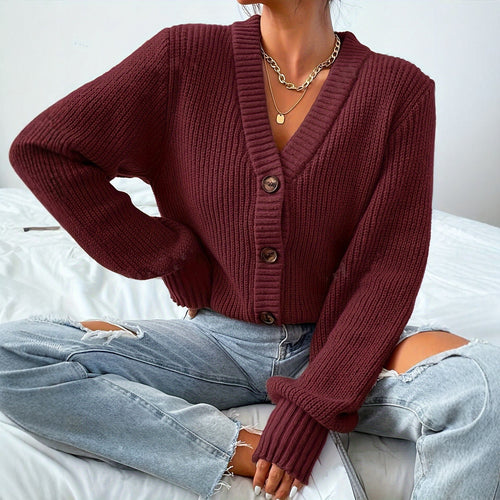 Ladies Chunky Cardigan Amarae