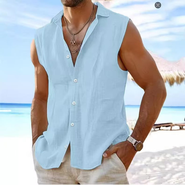 Men leisure summer vest shirt Amarae