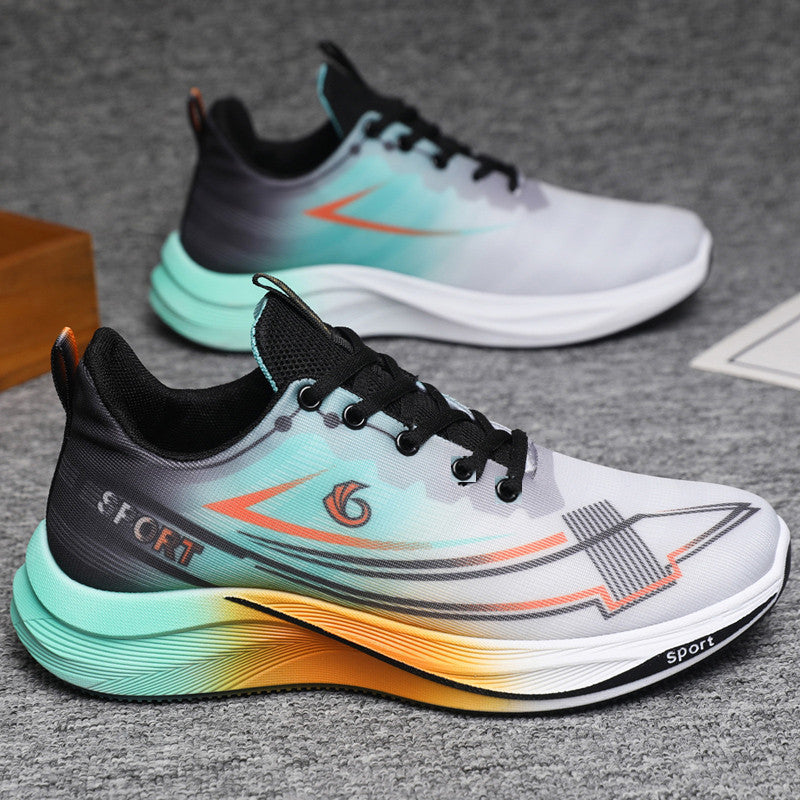 Men's Dynamic Running Shoes with Responsive Cushioning and Breathable Upper Material Lune London