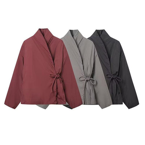 Women's tie jacket with an elegant waist and great wearing comfort Amarae