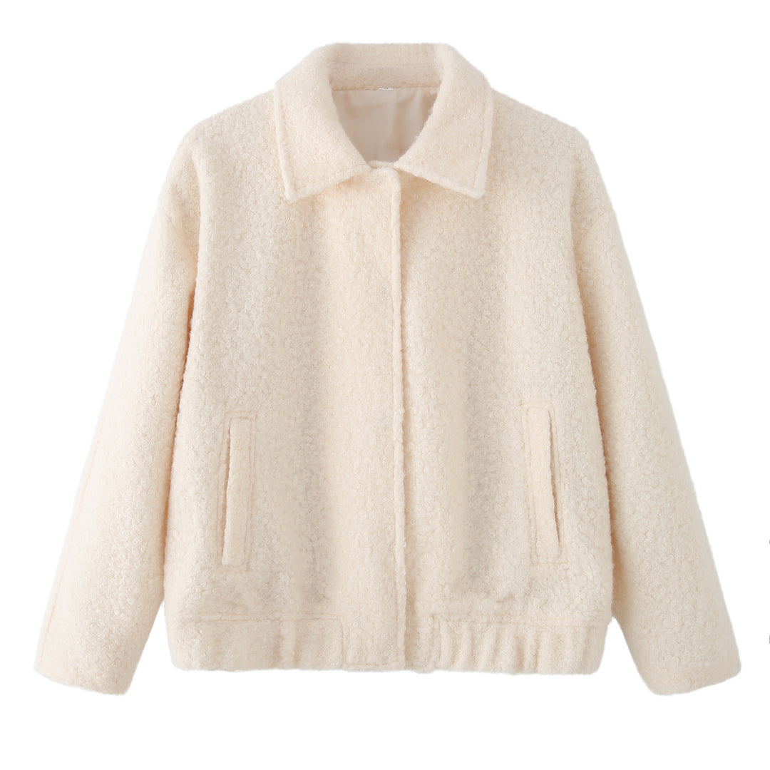 Women cozy boucle jacket Lune London