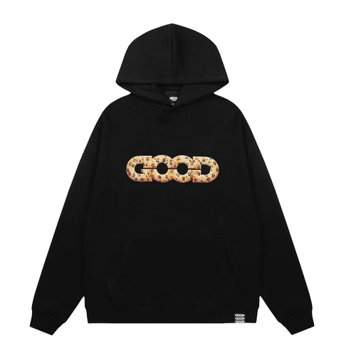 Women's hooded sweatshirt with trendy cookie design Chic & Stil