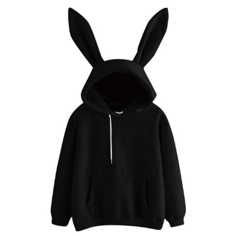 Amarae | Women's Sweatshirt with Hood and Bunny Ears