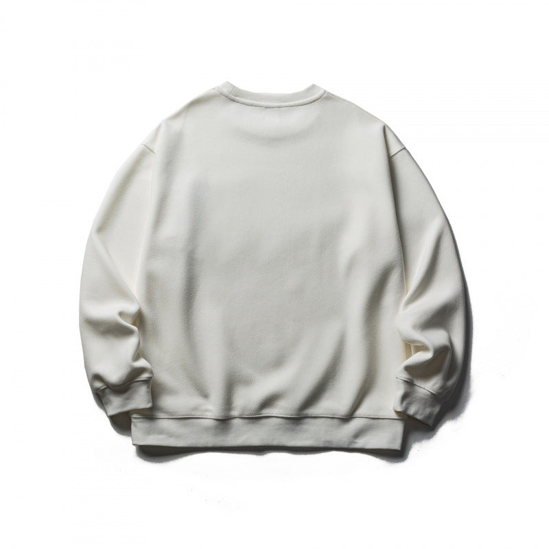 Unisex Oversized Sweatshirt with applied chest pocket and D-ring Amarae