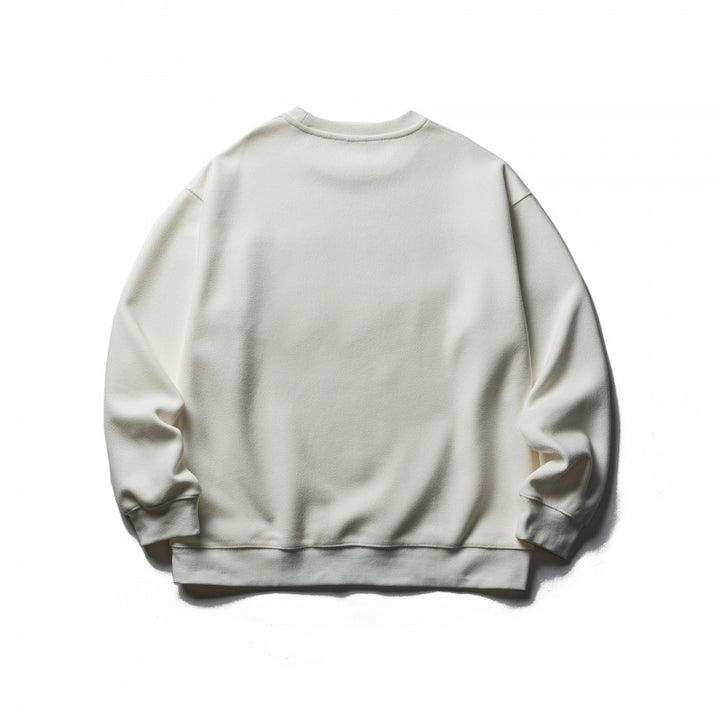 Unisex Oversized Sweatshirt with applied chest pocket and D-ring Amarae