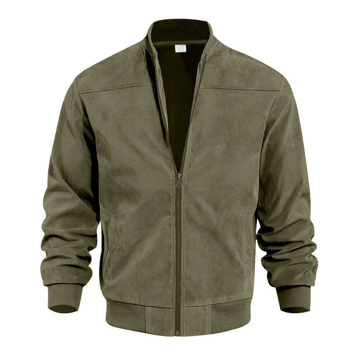 Men's winter jacket with a textured design and ribbed cuffs Lune London