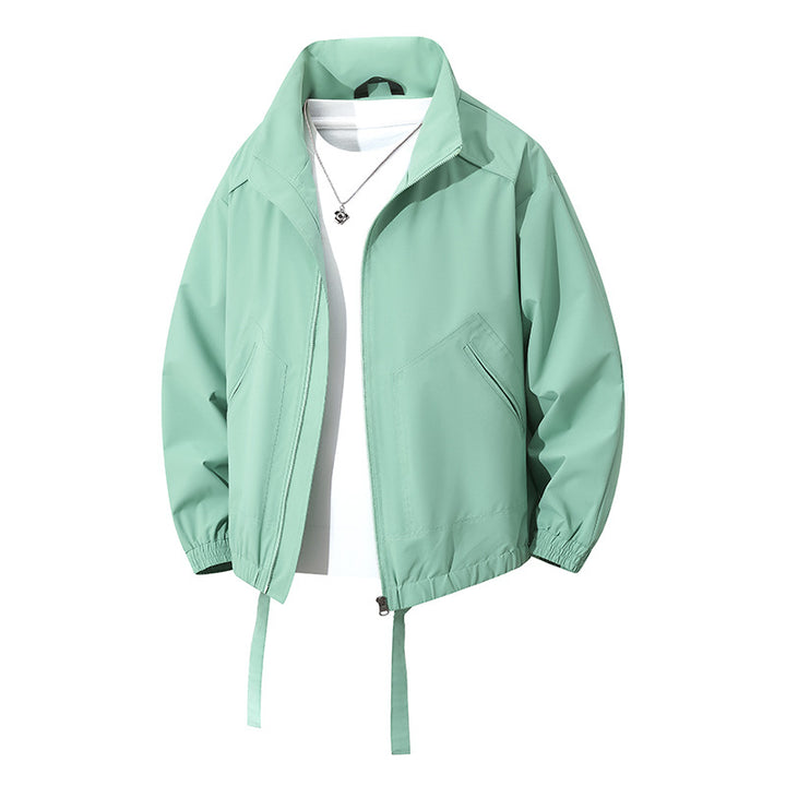 Casual windbreaker jacket for men with elastic cuffs and practical pockets Lune London