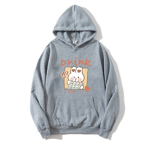 Women's hoodie with cute kitten motif Chic & Stil