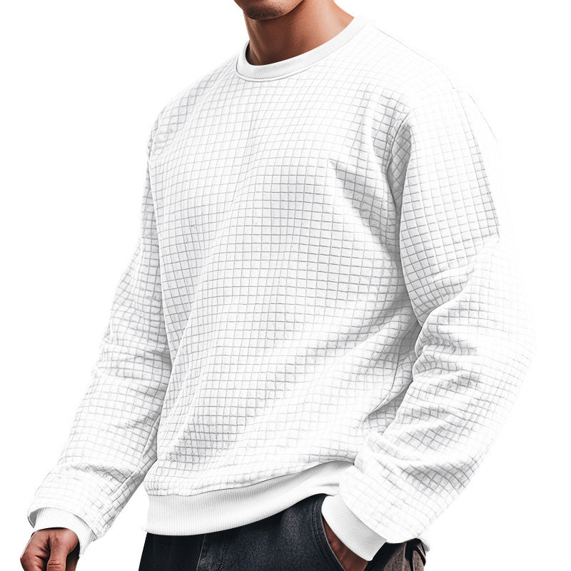 Men's innovative sweatshirt with textured design Lune London