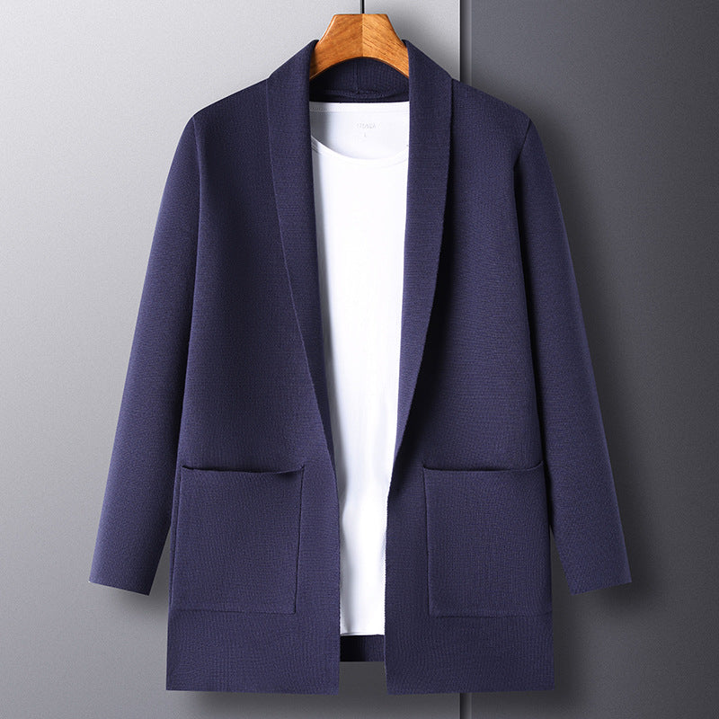 Ladies elegant cardigan with practical pocket design Lune London