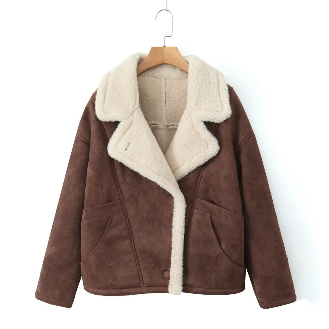 Oversized wool coat for women Lune London
