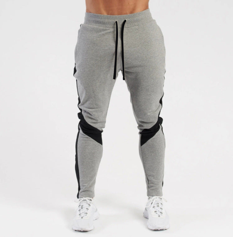 Men's athletic jogging pants with innovative cut and elastic waistband Lune London