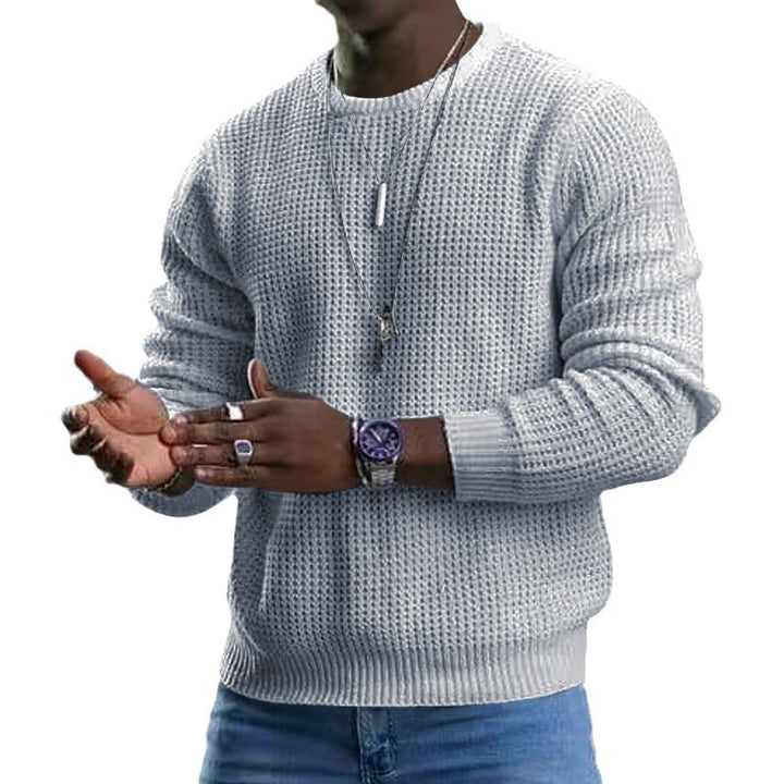 Men's chic knit sweater