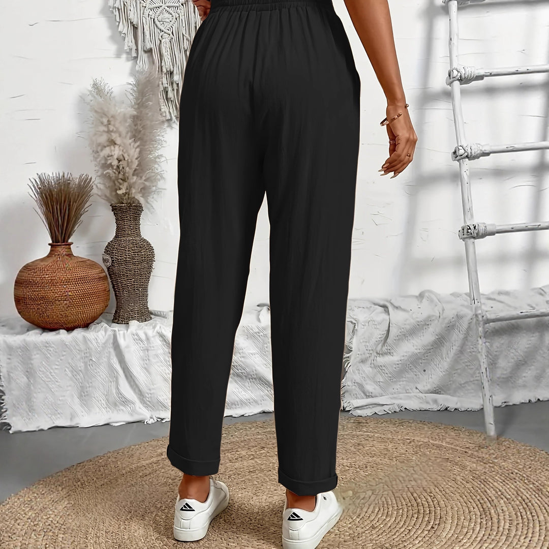 Casual linen pants for women Lune London