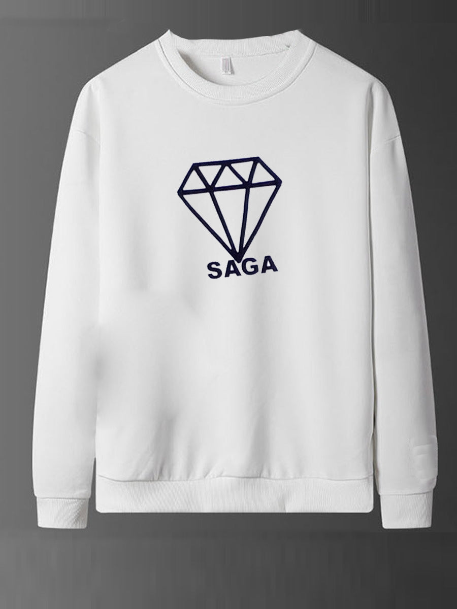 Women's sweatshirt with modern diamond pattern Lune London