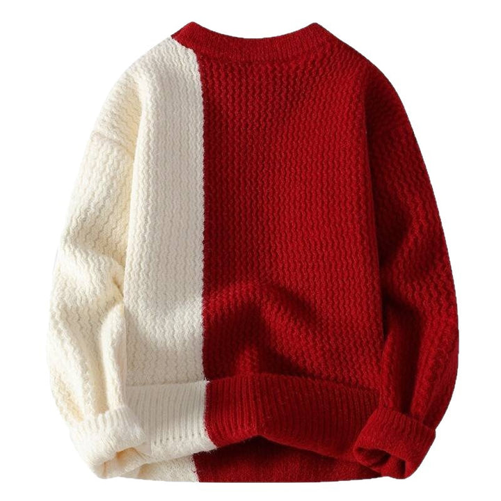 Women's structured sweater with a unique design and a woven pattern Lune London