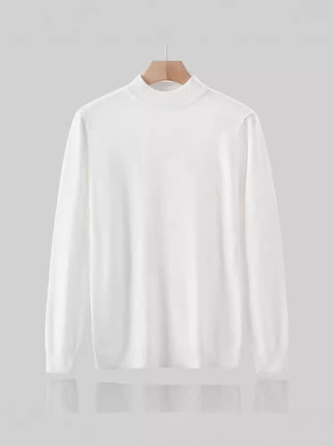 High quality cotton turtleneck sweater for men Amarae