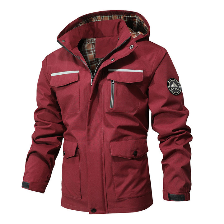 Water-repellent functional jacket for men Amarae
