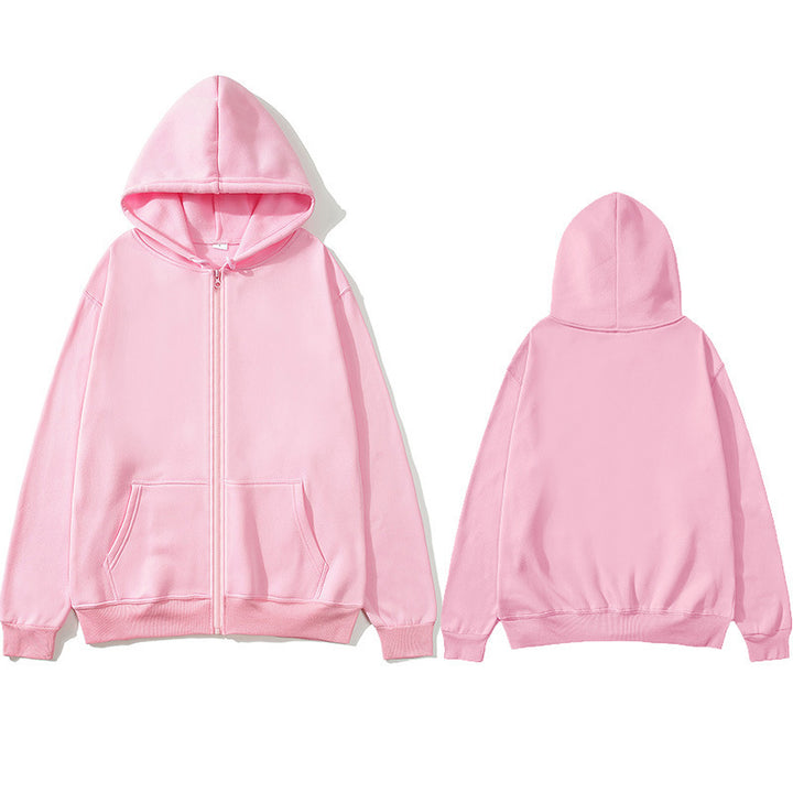 Women's Zip Hoodie with soft lining and kangaroo pocket Lune London