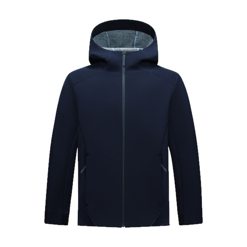 Women's softshell jacket with hood, tailored and windproof outdoor jacket Amarae