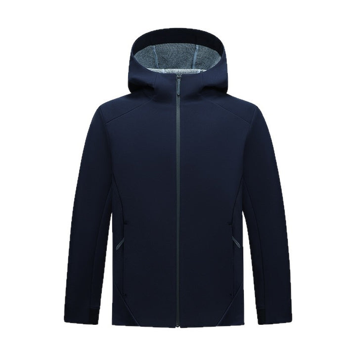 Women's softshell jacket with hood, tailored and windproof outdoor jacket Amarae