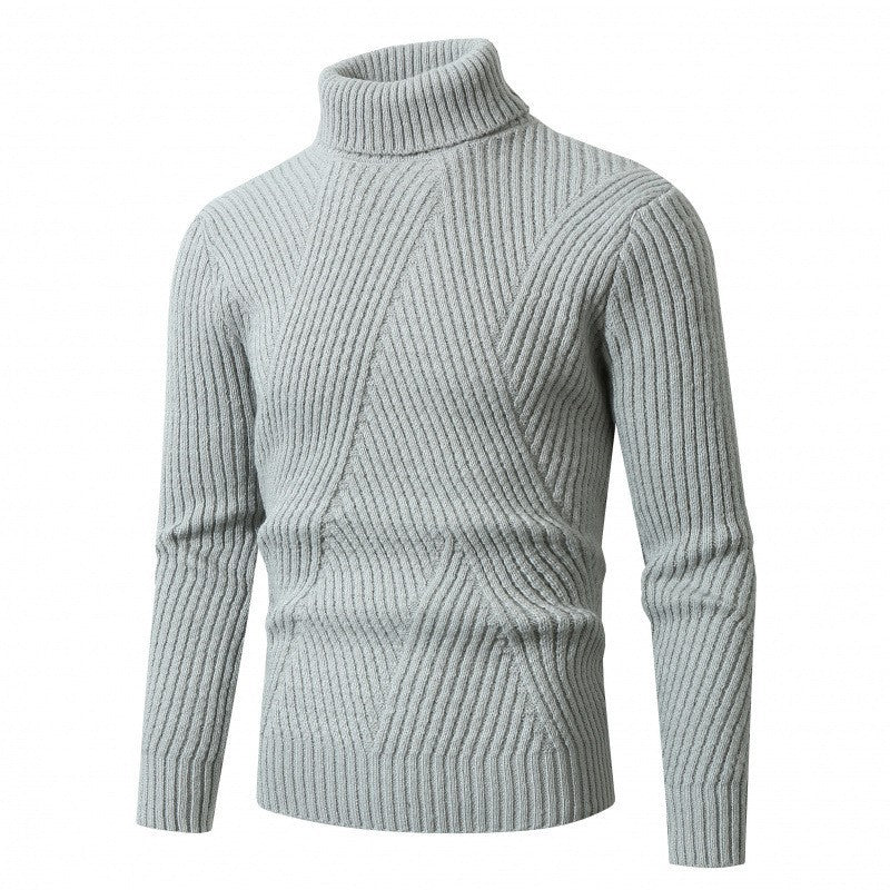 Turtleneck sweater for women with textured design from Lune London