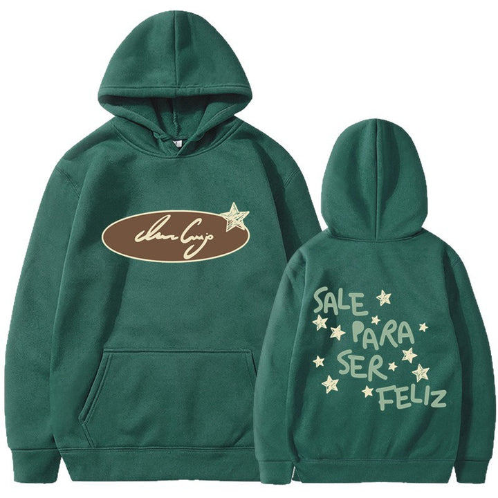Women's hoodie sweatshirt with creative lettering and eye-catching design Chic & Stil