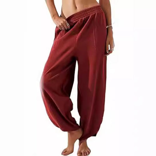 Loose lounge pants for women with elastic waist and pockets Amarae