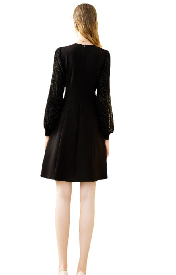 Ladies Elegant Long Embroidered Dress Lune London