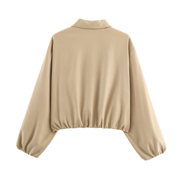 Casual transition jacket for women with elastic cuffs Amarae