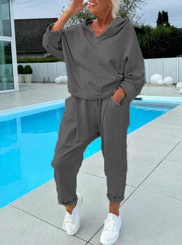 Women's casual hoodie and jogger set Lune London