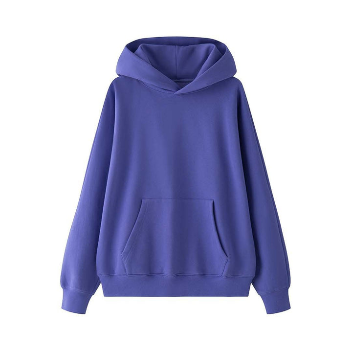 Women Loose Heavy Fleece Hoodie with Extra Large Hood and Kangaroo Pocket Amarae