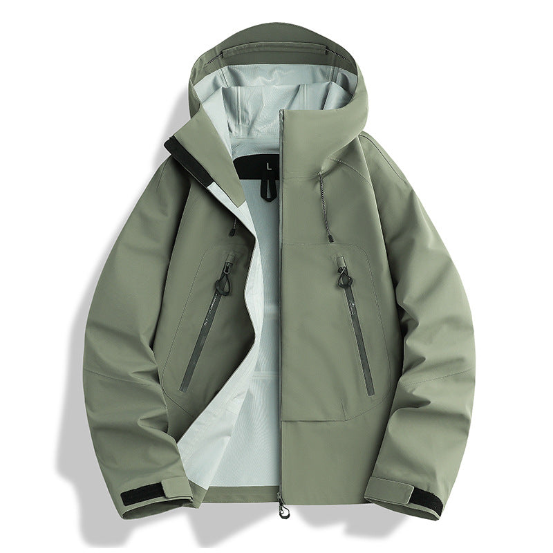 Men's waterproof softshell jacket with removable quilted inner jacket Amarae