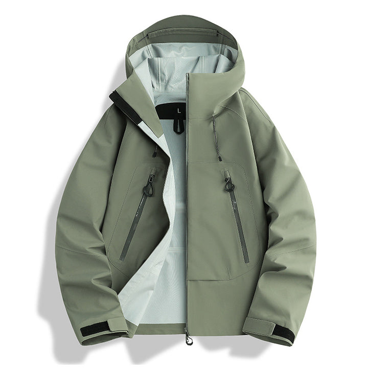Men's waterproof softshell jacket with removable quilted inner jacket Amarae