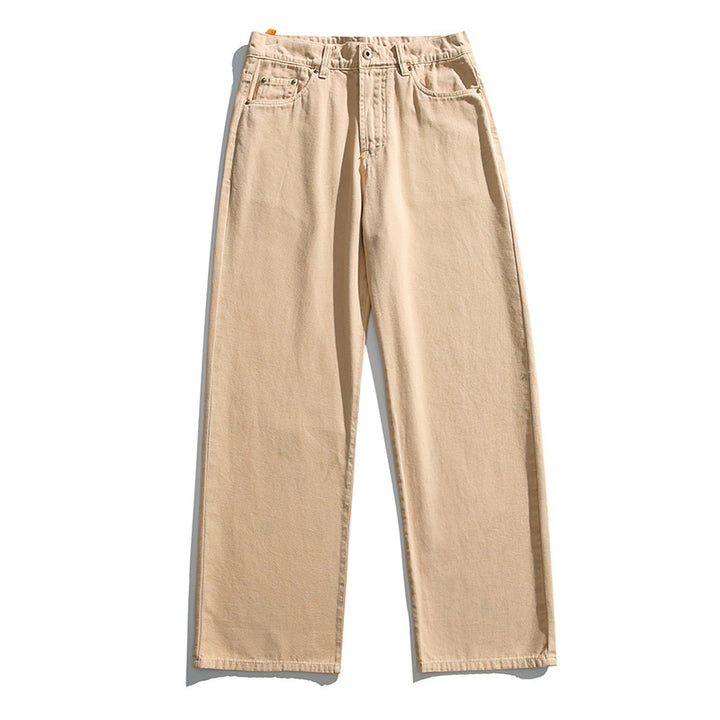 Women's jeans with high waist, straight leg and vintage wash Amarae