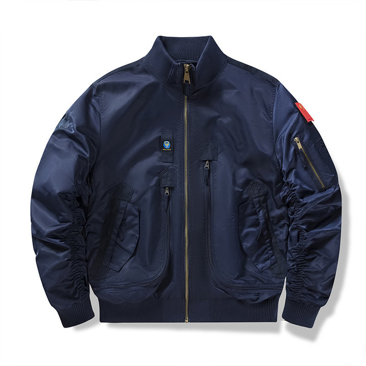 Amarae multifunctional technical bomber jacket for men