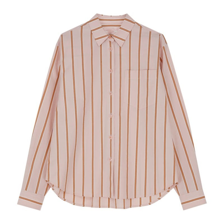 Chemisier Rayé Surdimensionné pour Femme Chic & Stil