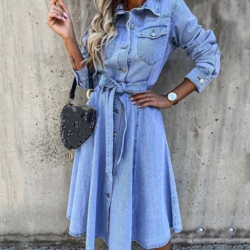 Robe en jean Chic & Stil pour femmes