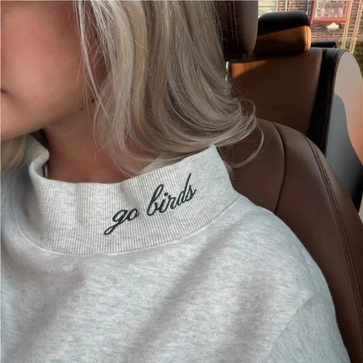 Sweat-shirt oversize pour femmes avec lettrage tendance Chic & Stil
